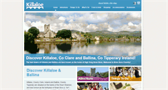 Desktop Screenshot of discoverkillaloe.ie